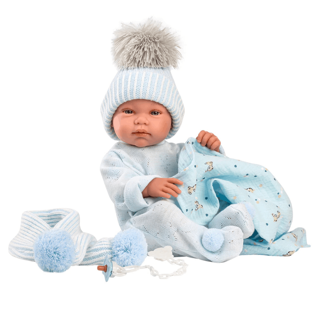 Llorens Articulated Newborn Doll - Baby Tino