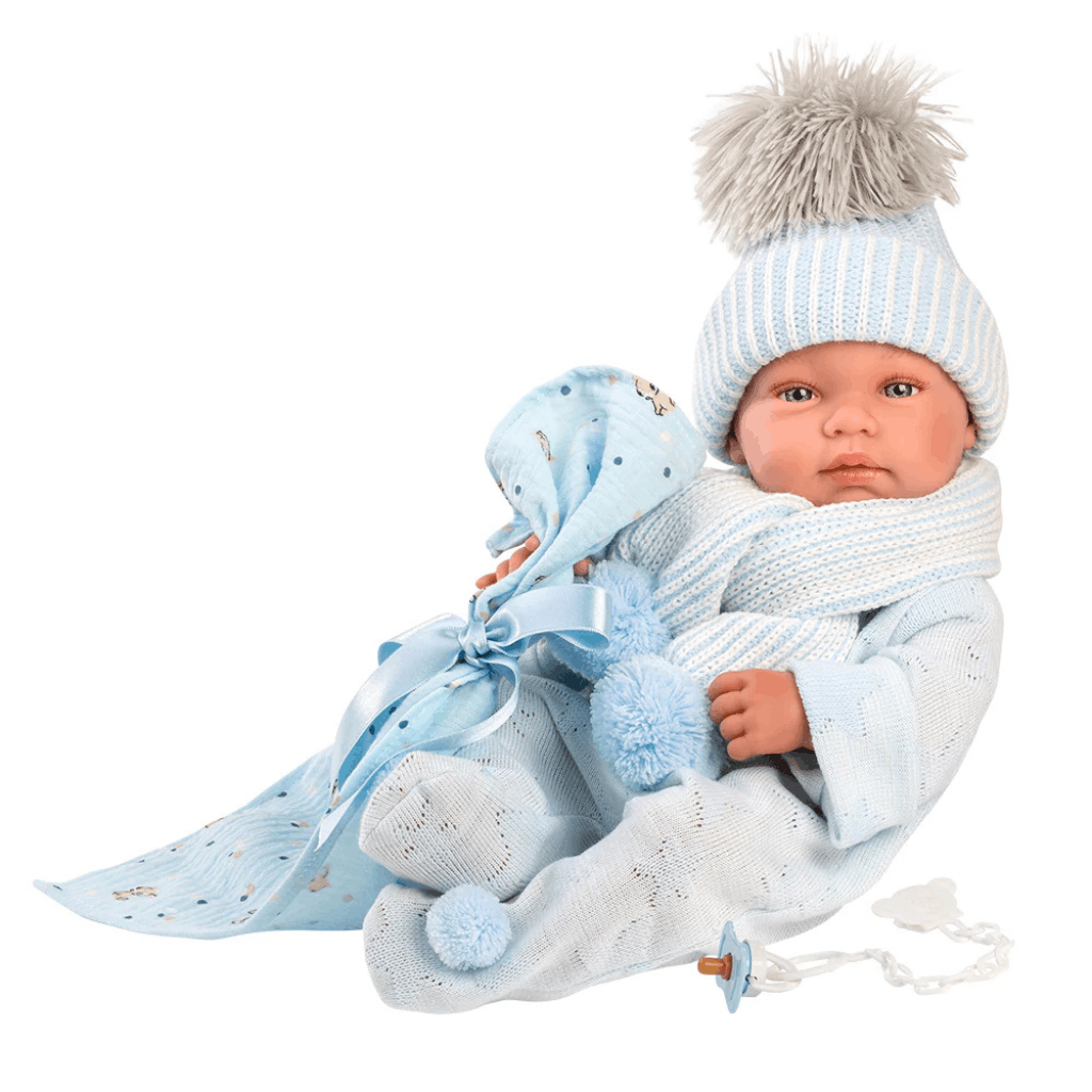 Llorens Articulated Newborn Doll - Baby Tino