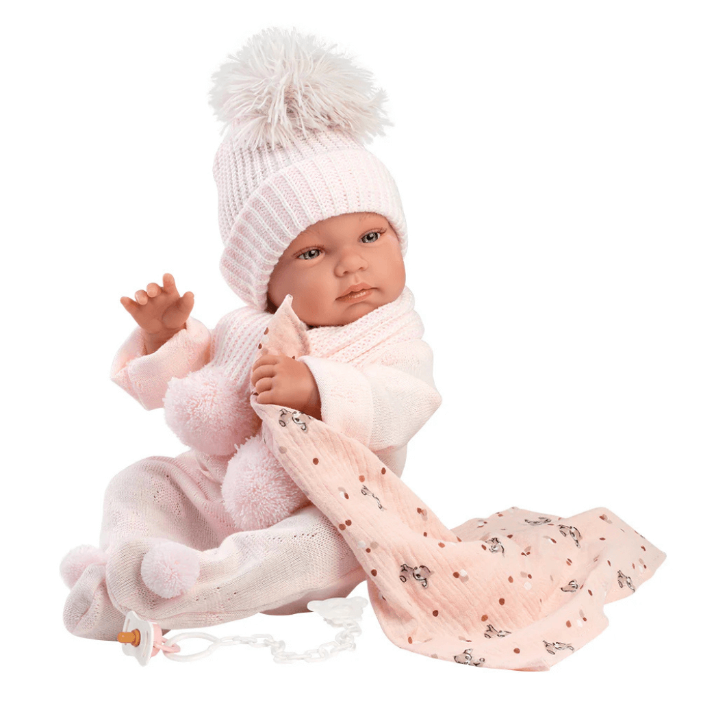 Llorens Articulated Newborn Doll - Baby Tina