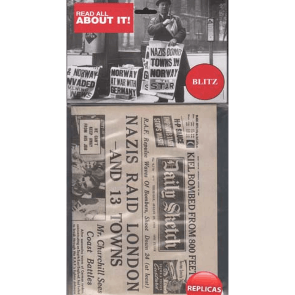 London Blitz Newspaper Replica