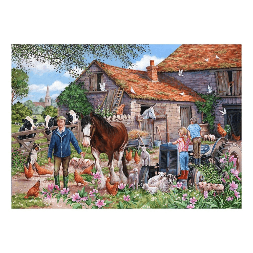 MacDonalds Farm - 500 Piece Large Jigsaw Puzzle