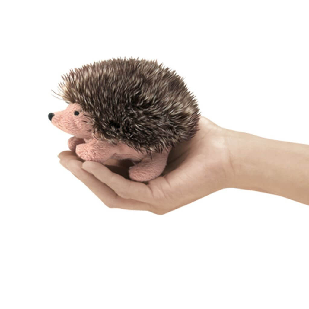 Mini Hedgehog Finger Puppet