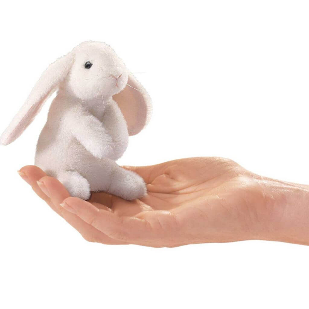 Mini Lop Ear Rabbit Finger Puppets