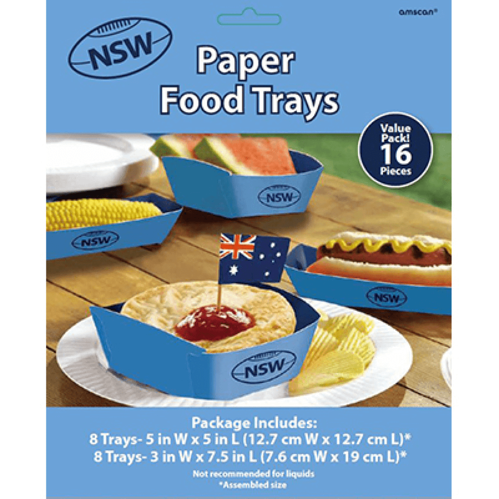NSW Hotdog and Meat Pie Holder Pack of 16