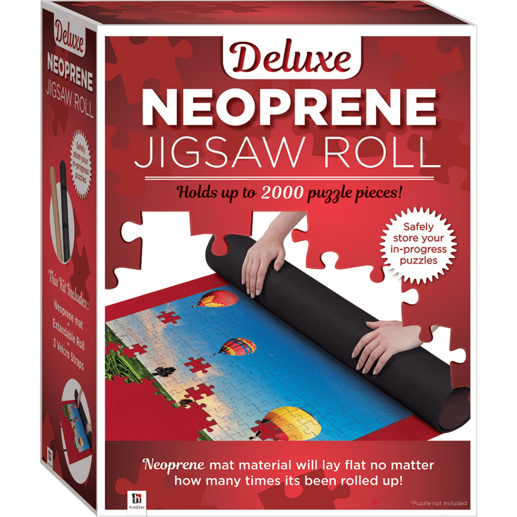 Neoprene Jigsaw Roll - Puzzle Storage Mat for Seniors