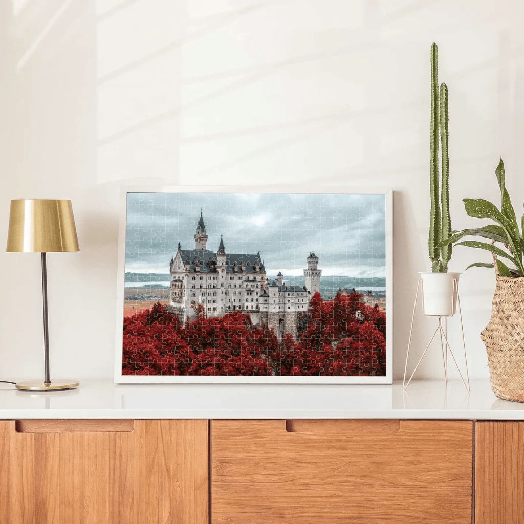 Neuschwanstein Castle Germany - 300 Piece Large Jigsaw Puzzle