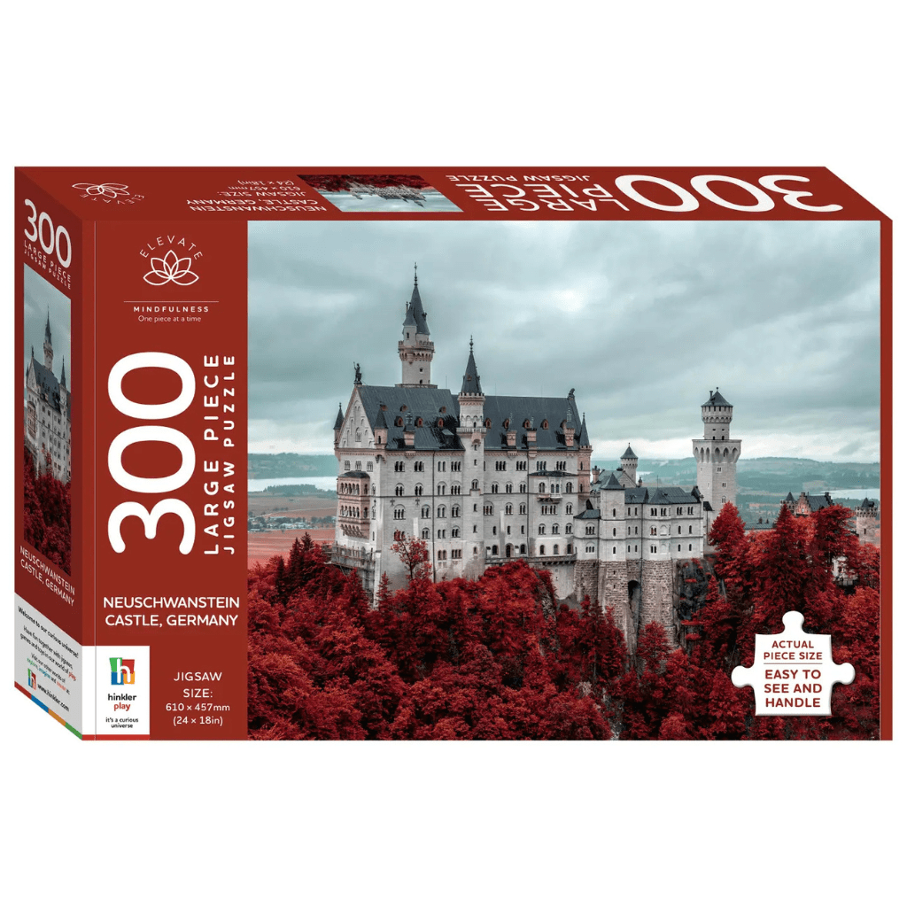 Neuschwanstein Castle Germany - 300 Piece Large Jigsaw Puzzle