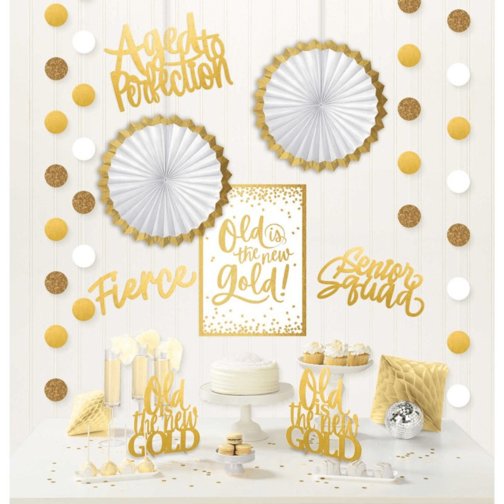 Over the Hill Golden Age Room Decorating Kit