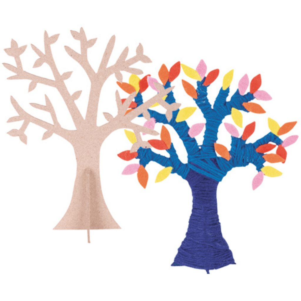Papier Mache Standing Tree