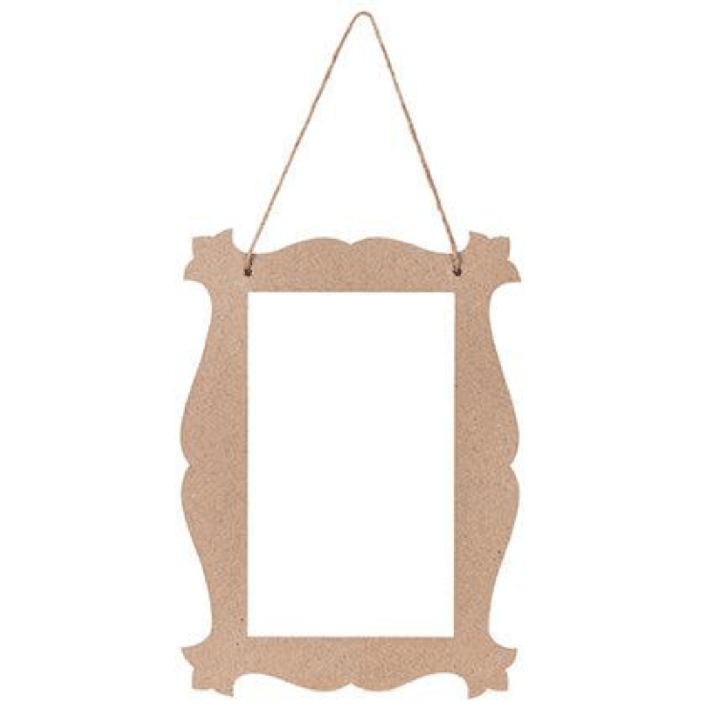 Papier-mache Hanging Frames - Pack of 12