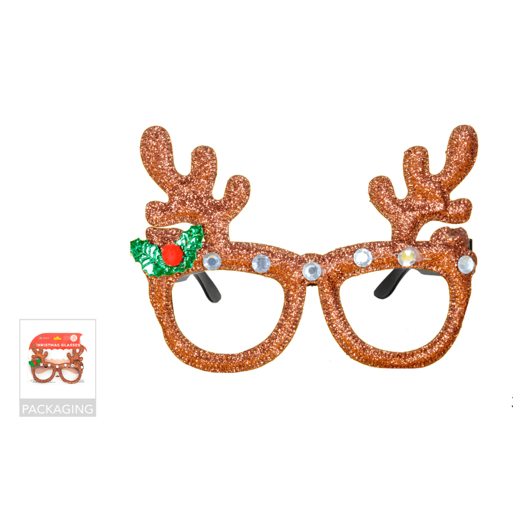 Party Glasses - Reindeers