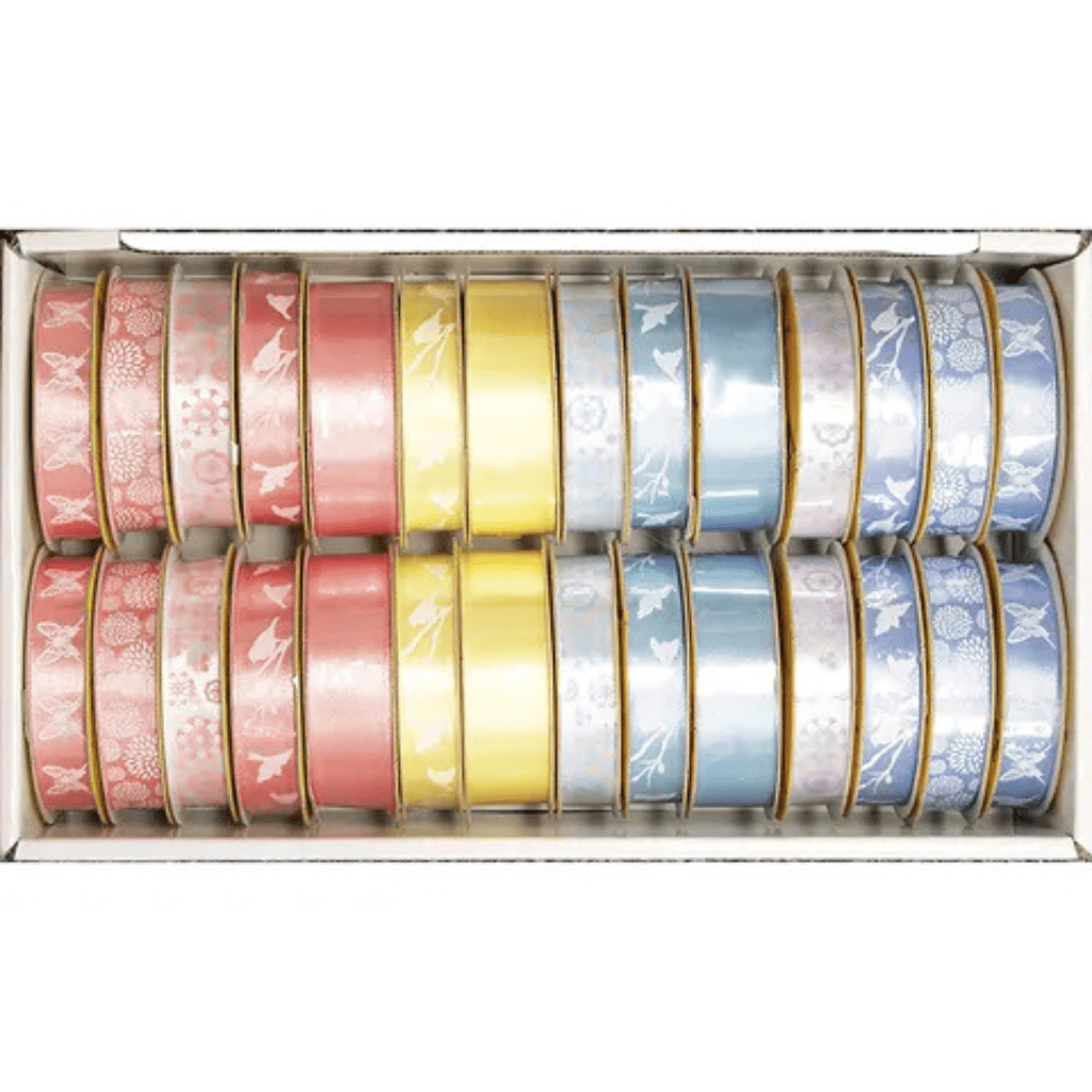 Pastel Flora Ribbon Set