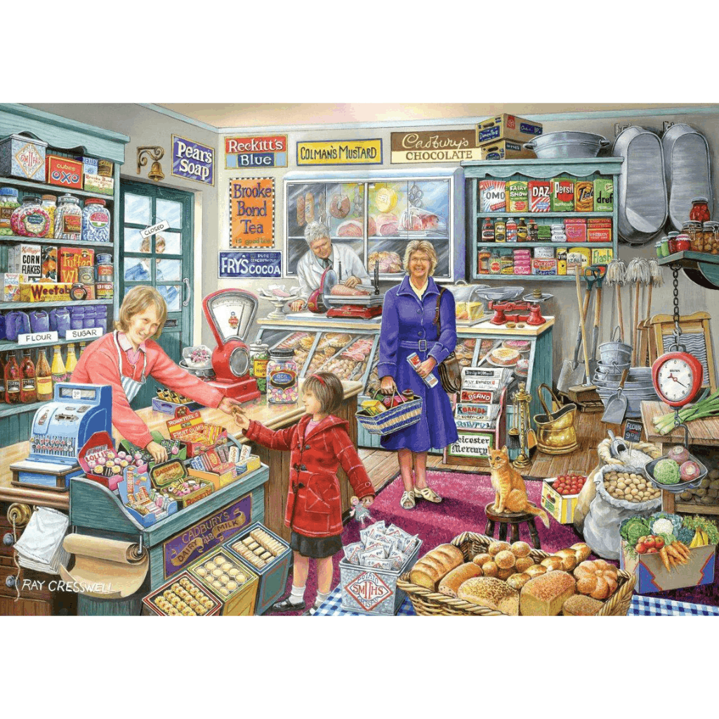 Pennies to Spend - 500 Large Piece Jigsaw Puzzle