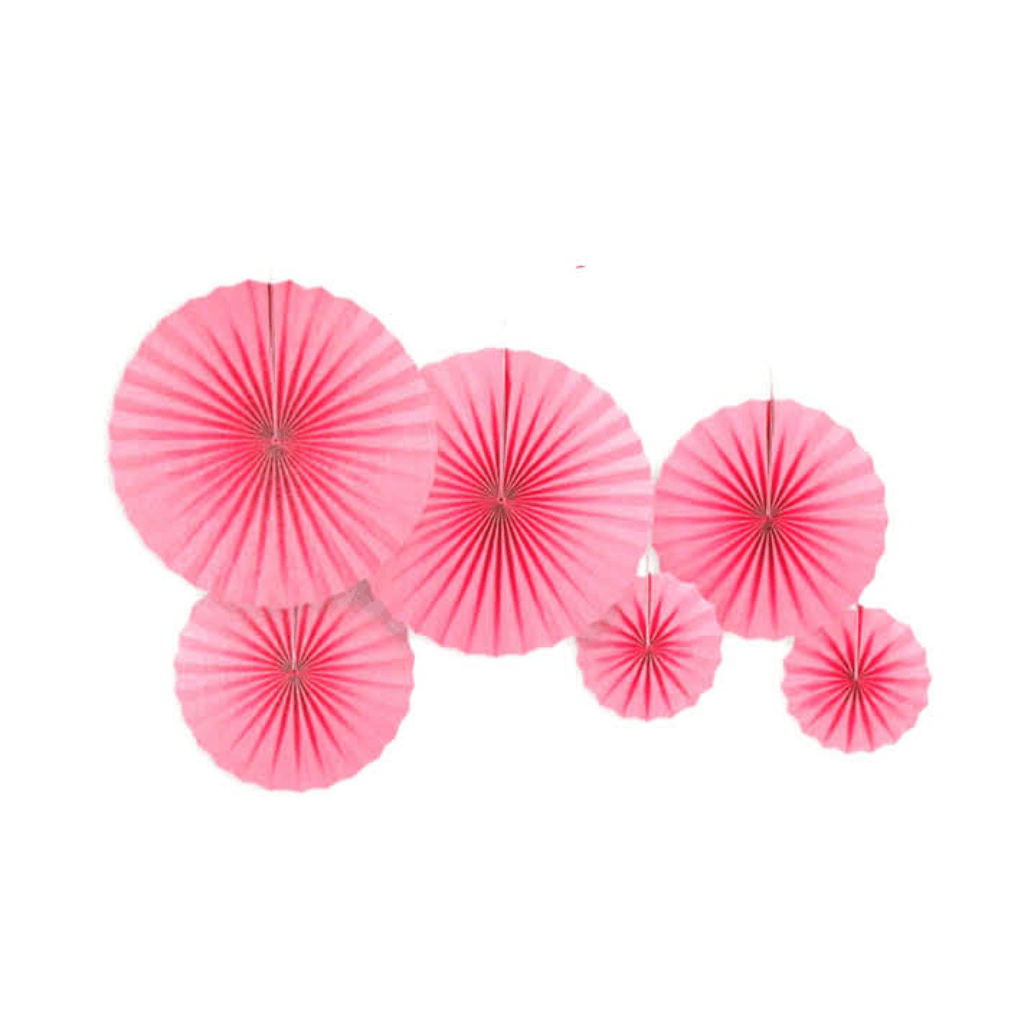 Pink Decoration Fans