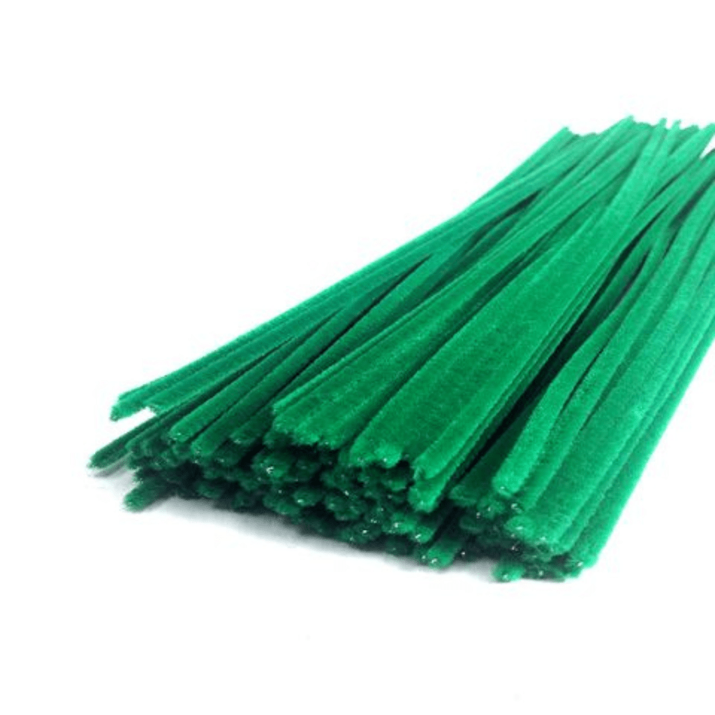 Pipe Cleaners - Green Pack of 100