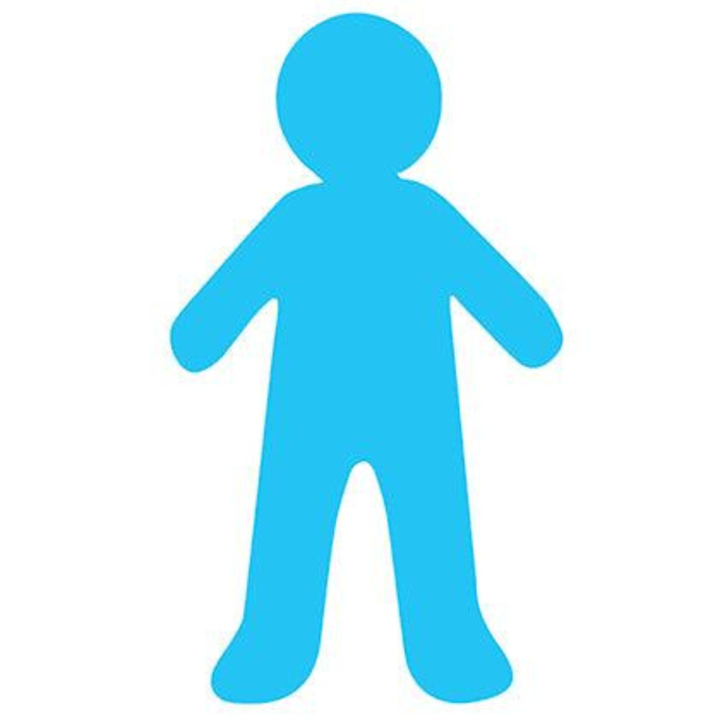 Pre-Cut People Paper Shapes Pack of 48