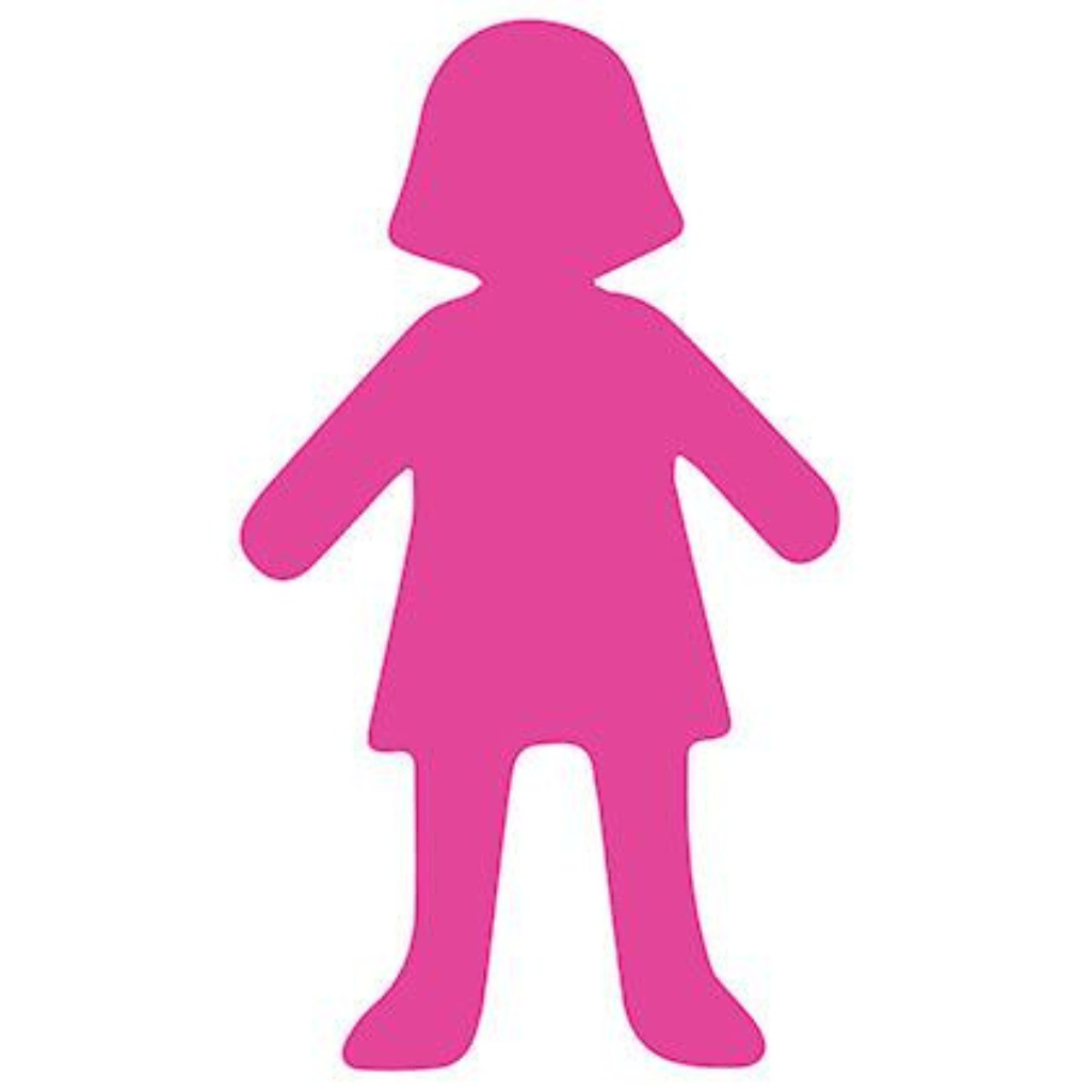 Pre-Cut People Paper Shapes Pack of 48