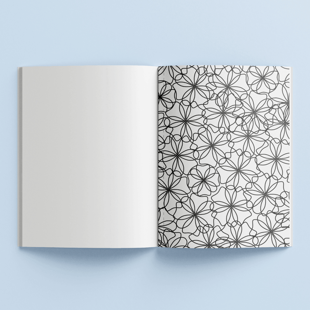 Pretty Patterns Colouring Book
