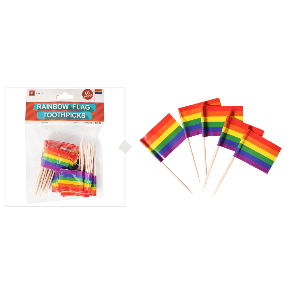 Rainbow Flag Toothpicks