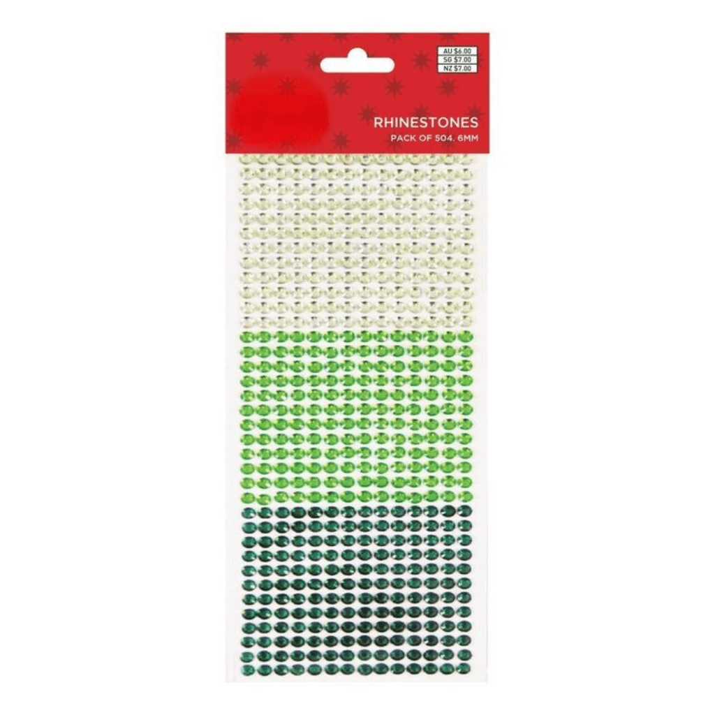 Rhinestones Mega Pack - Green