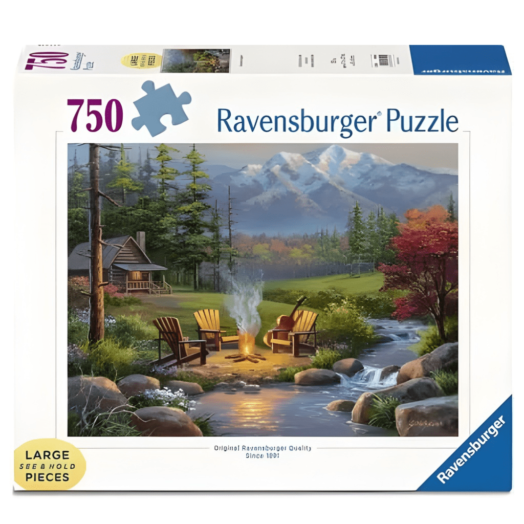 Riverside Livingroom - 750 Piece Large Jigsaw Puzzle