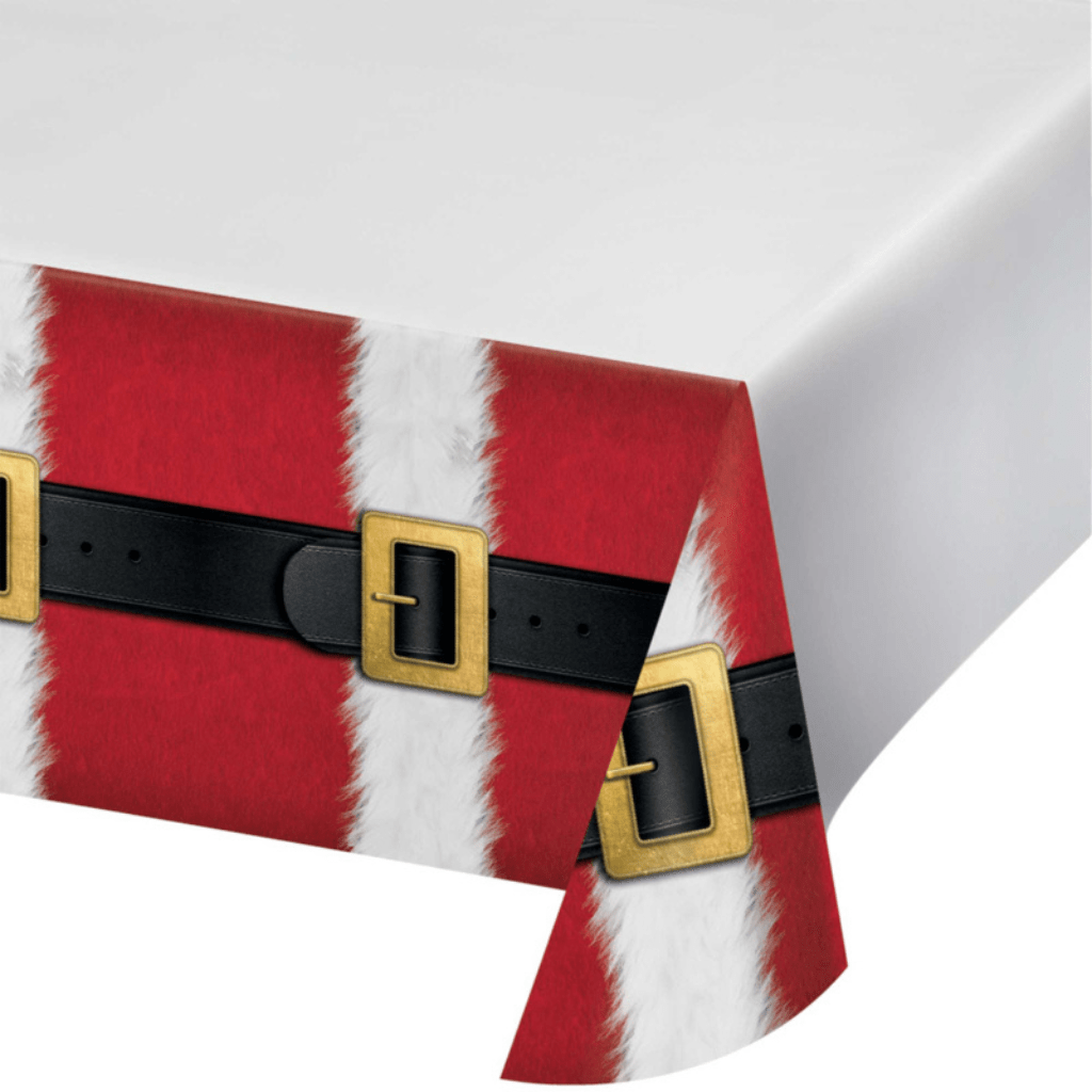 Santa's Suit Paper Tablecover