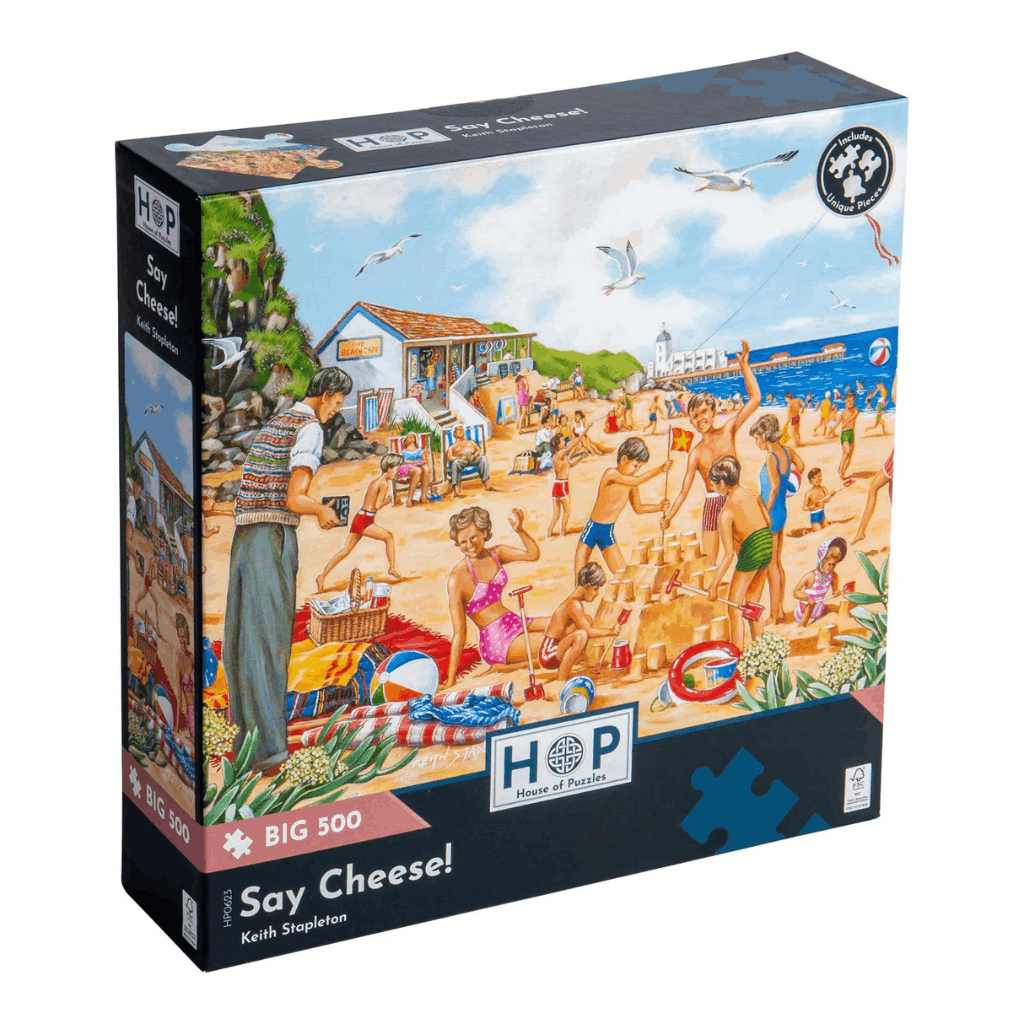 Say Cheese - 500 Large Piece Jigsaw Puzzle