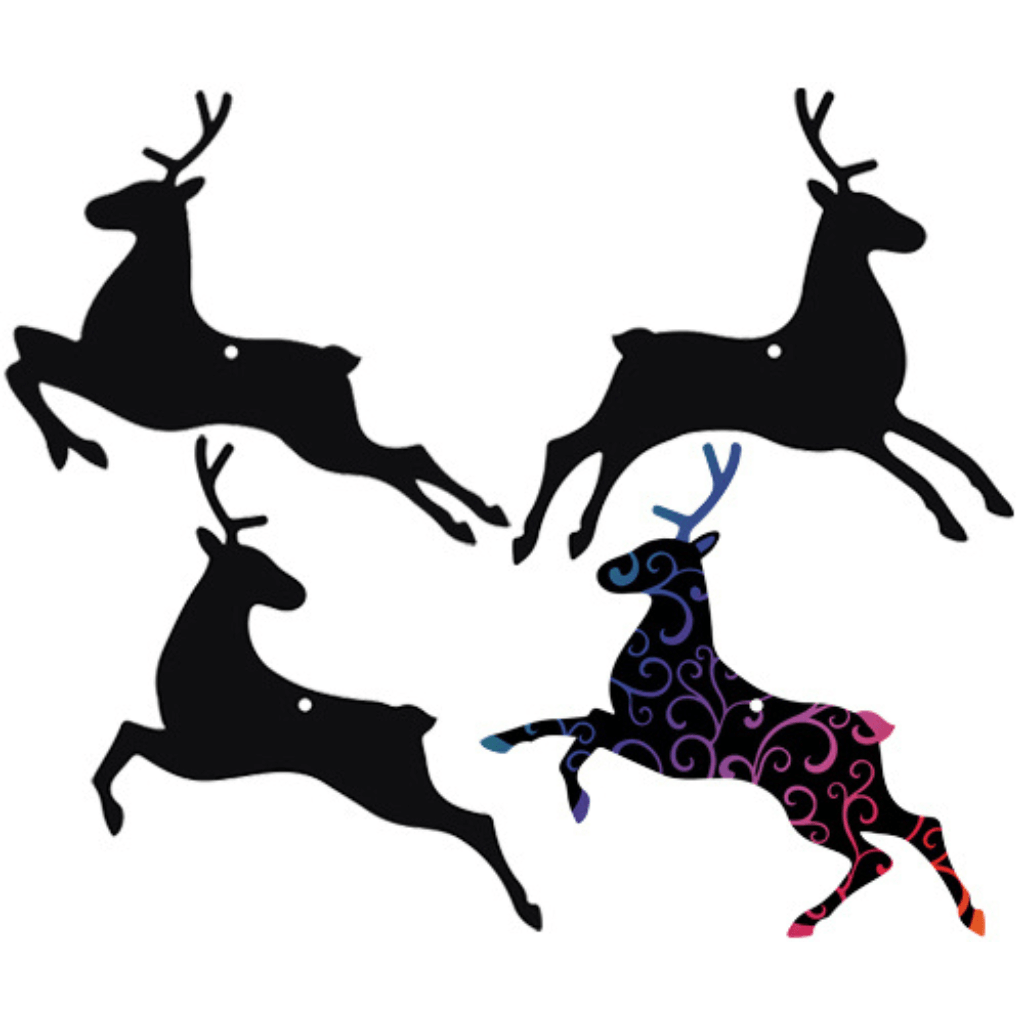 Scratch Reindeers Pack of 24