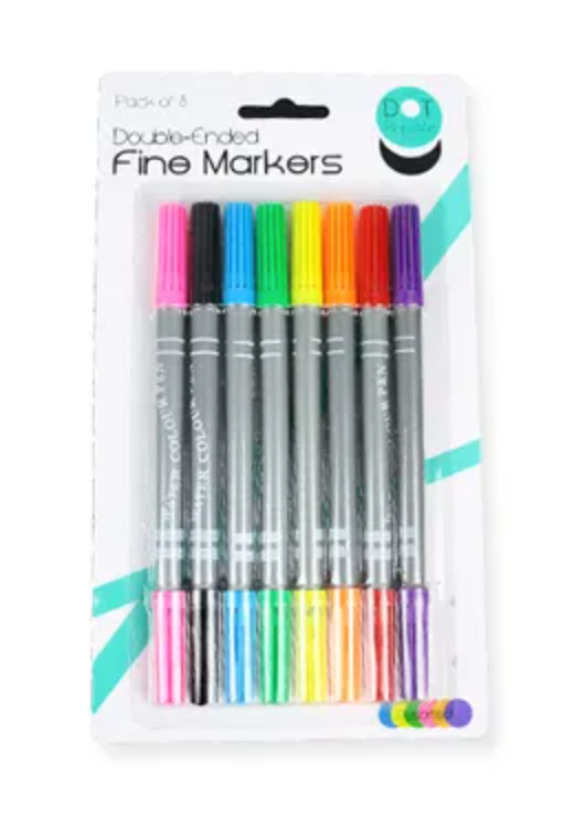 Double-Ended Fine Markers