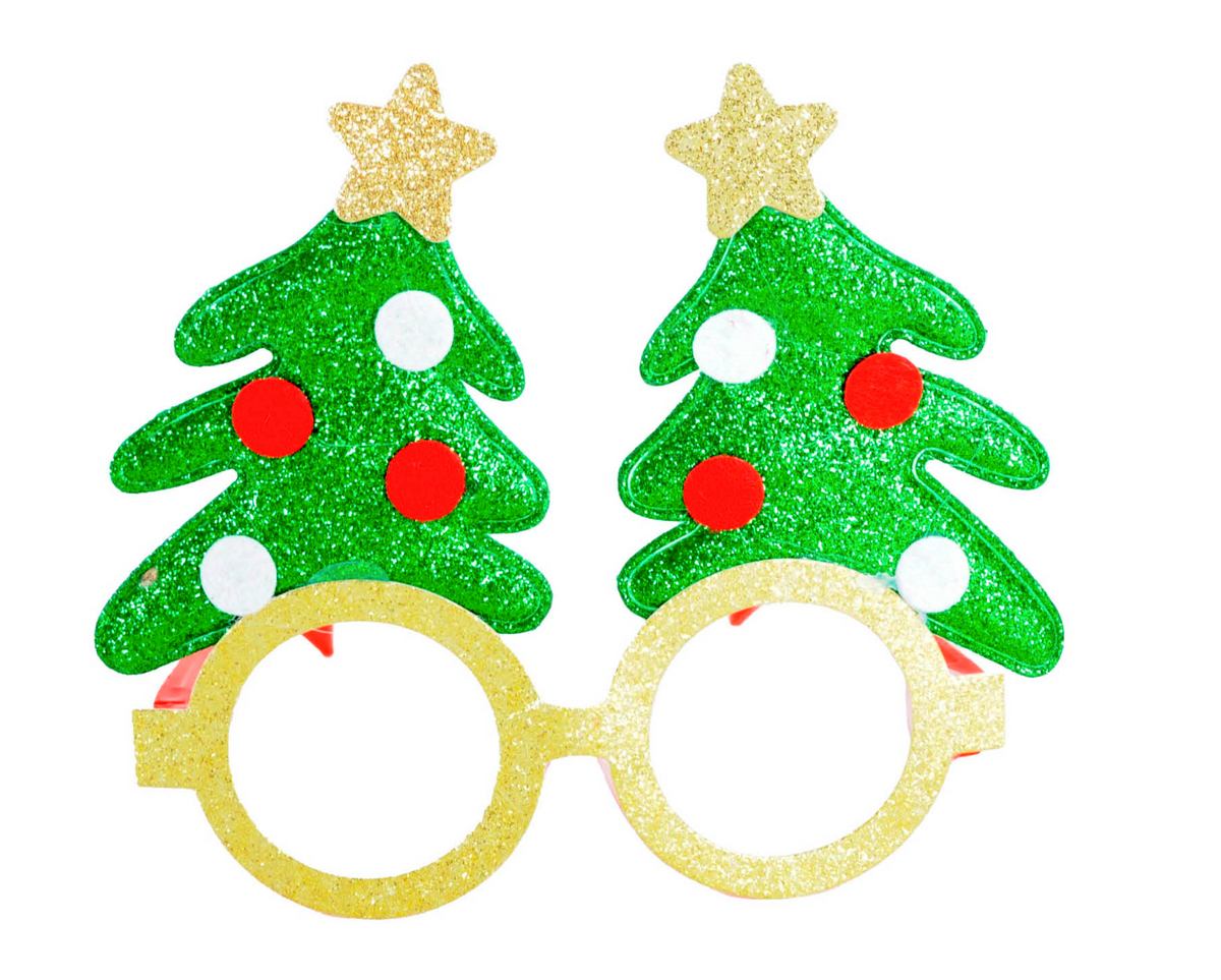 Party Glasses Christmas Tree