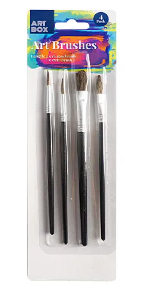 Fine Art Brush Set of 4