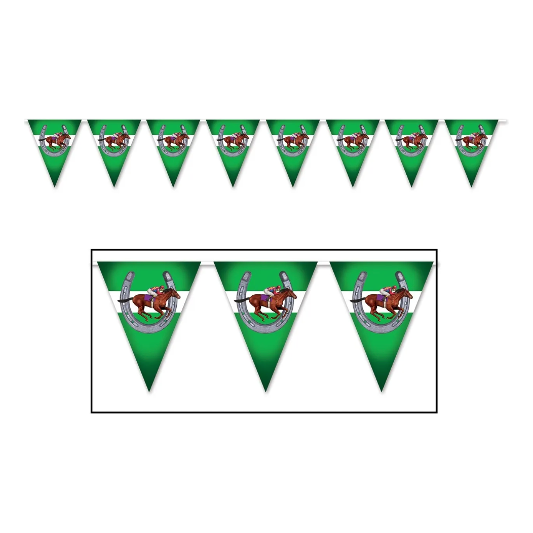 Pennant Flag Banner Horse Racing