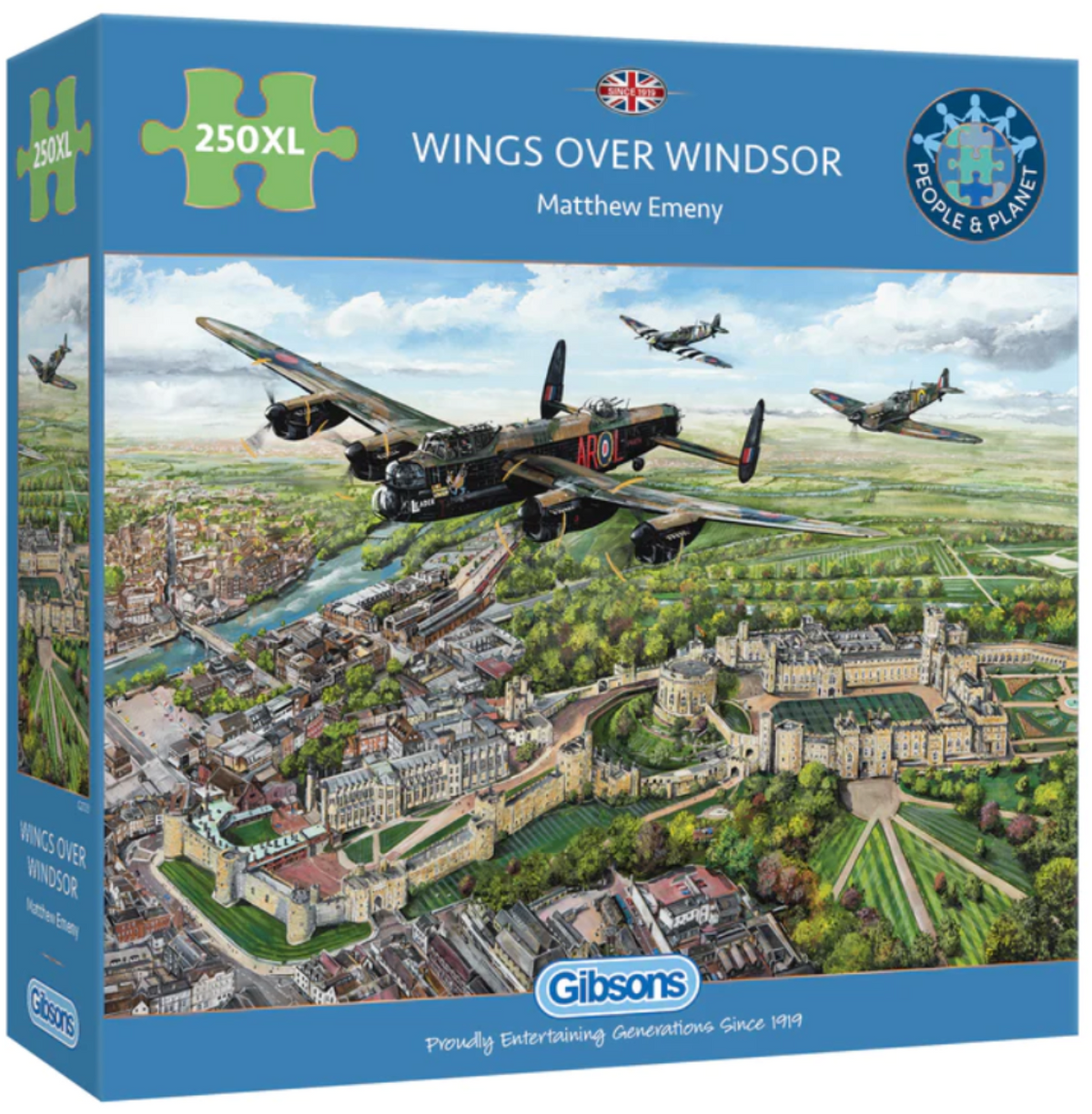 Wings Over Windsor - 250 XL Piece Jigsaw Puzzle