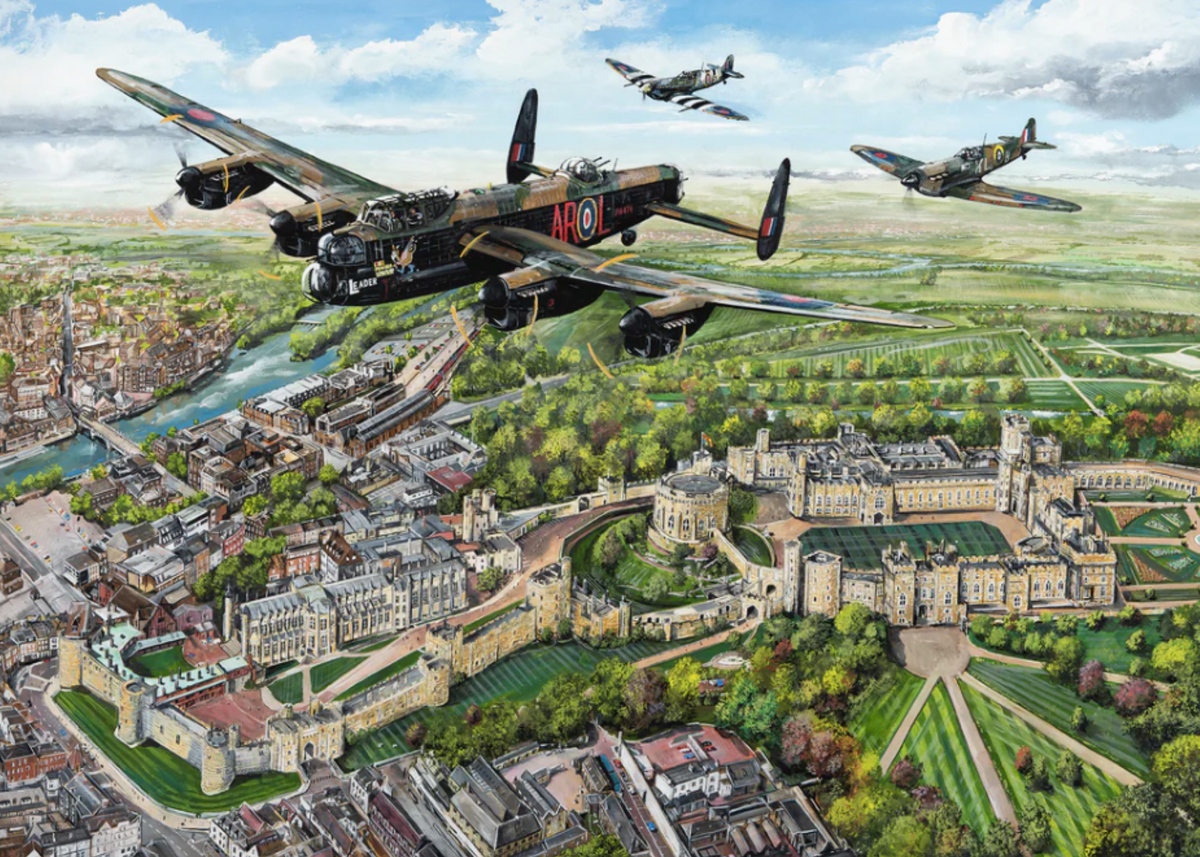 Wings Over Windsor - 250 XL Piece Jigsaw Puzzle