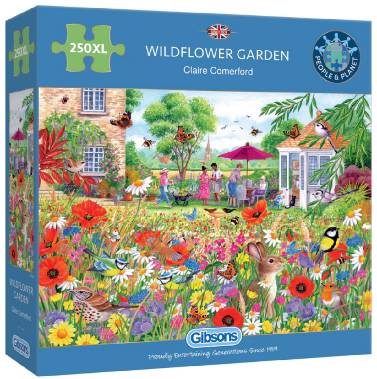 Wildflower Garden - 250 XL Piece Jigsaw Puzzle