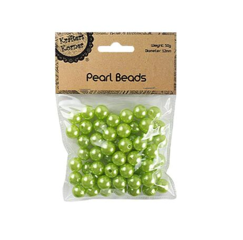 Pearl Beads 14mm Various Colours