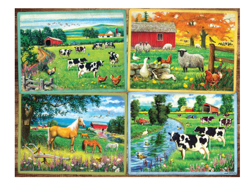 Country Friends - 275 Large Piece Jigsaw Puzzle