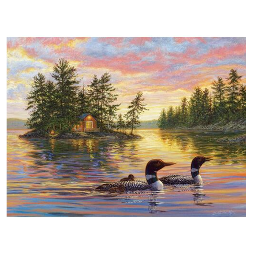 Tranquil Evening - 275 Large Piece Jigsaw Puzzle