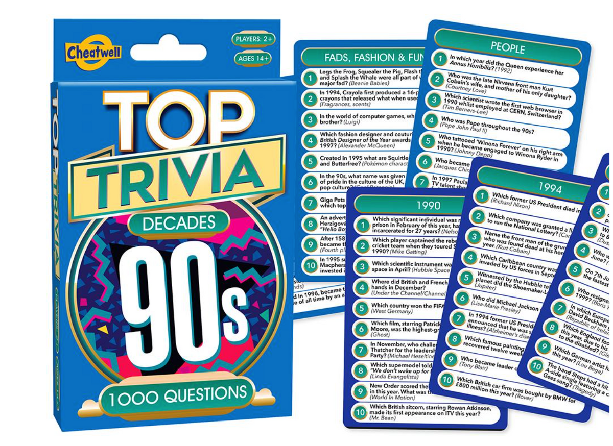 Top Trivia Decades - 90&#39;s