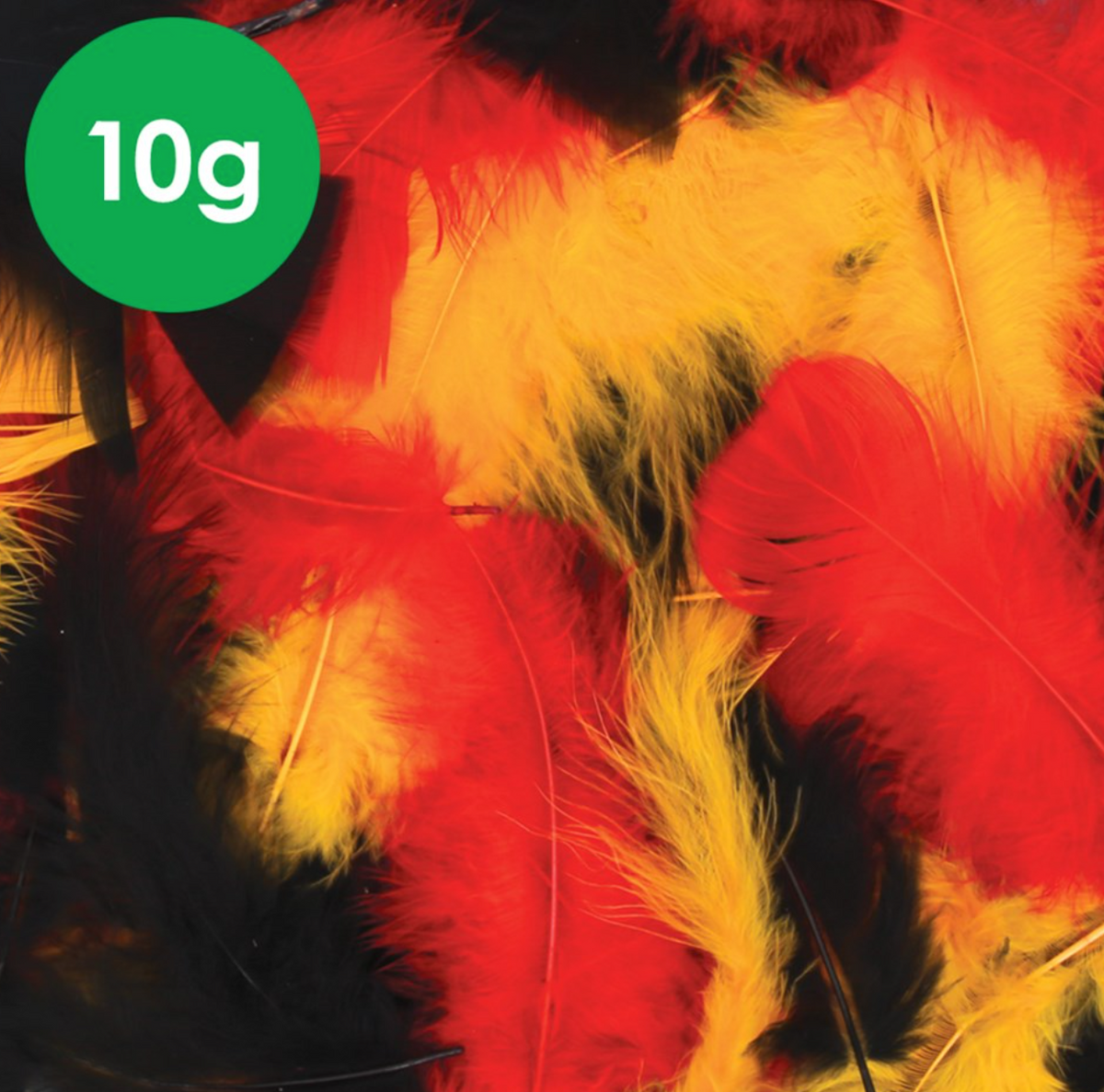 Feathers - Indigenous Colours - 10g Pack