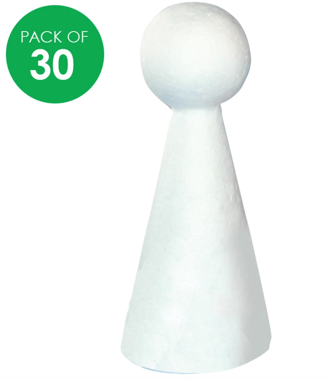 Decofoam Cone People - Pack of 30
