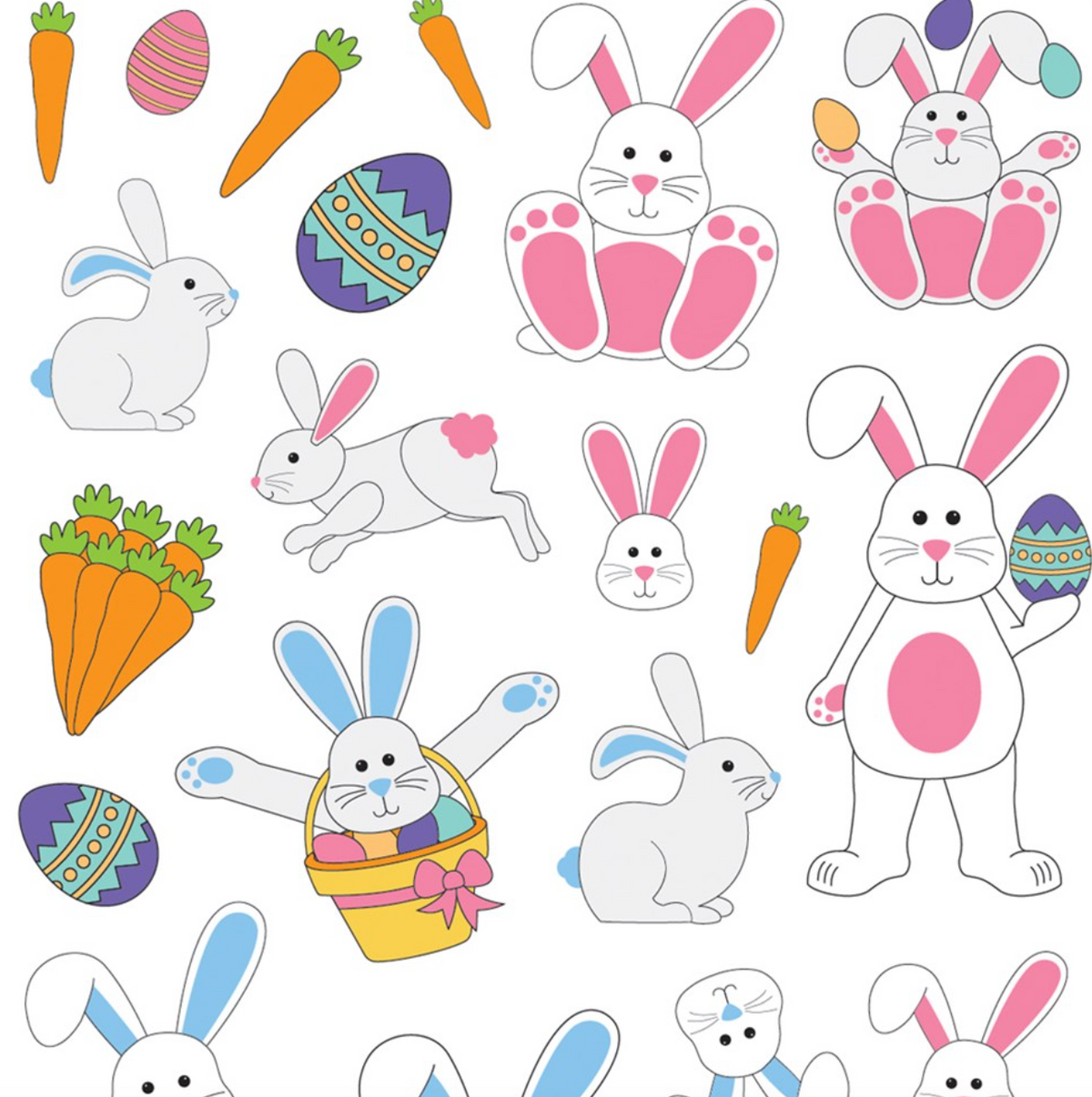 Easter Stickers - Pack of 240