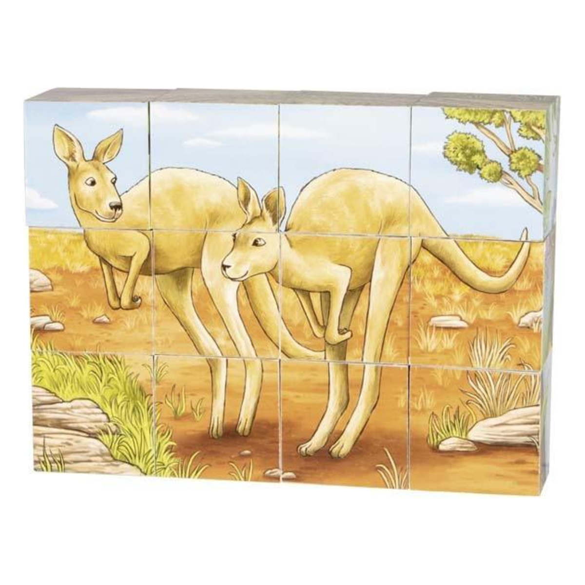 Cube Puzzle - Australian Animals