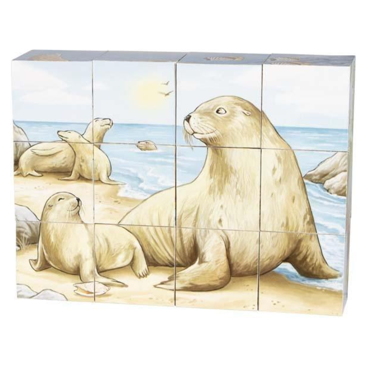 Cube Puzzle - Australian Animals
