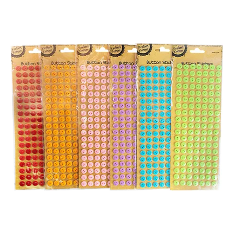 Craft Button Stickers