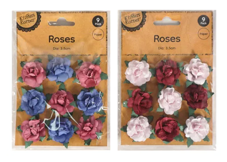 3D Crafting Flowers - Rose