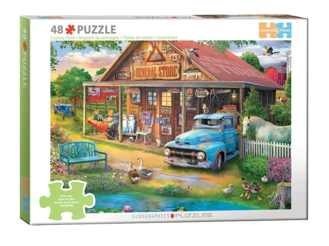 Connecting Pieces Country Store 48 Pieces