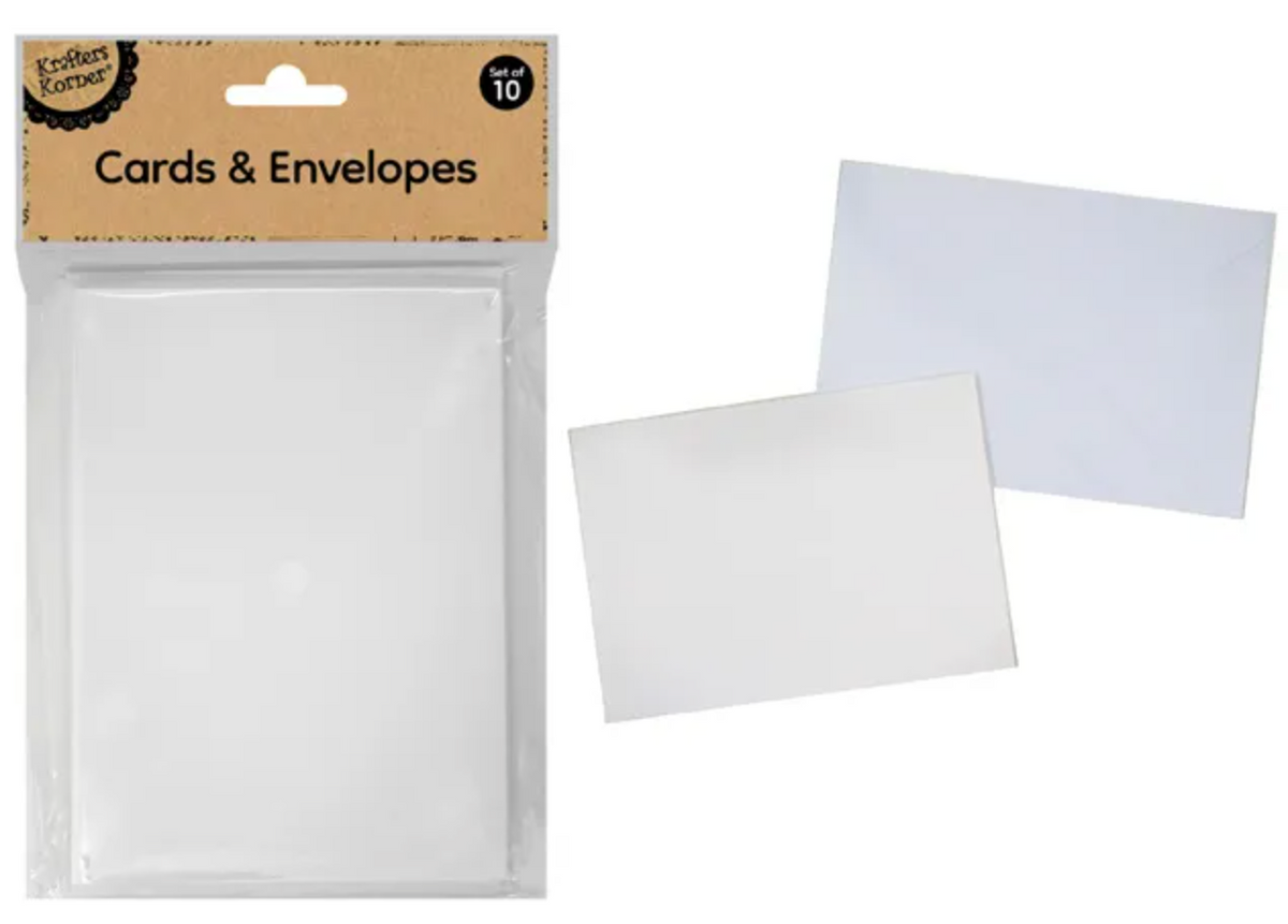 DIY Greeting Cards Pack of 10