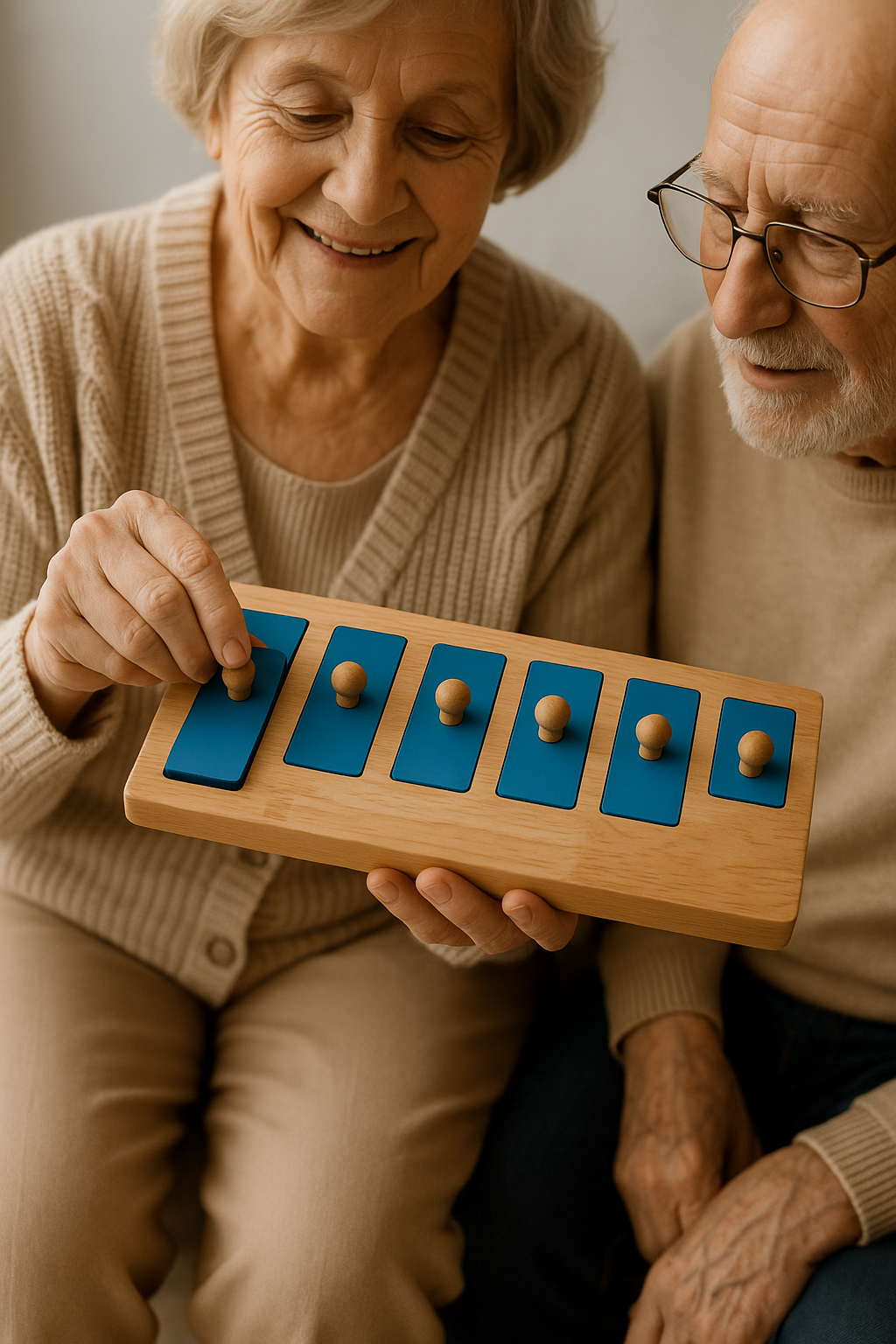 Short-Tall Knob Puzzle