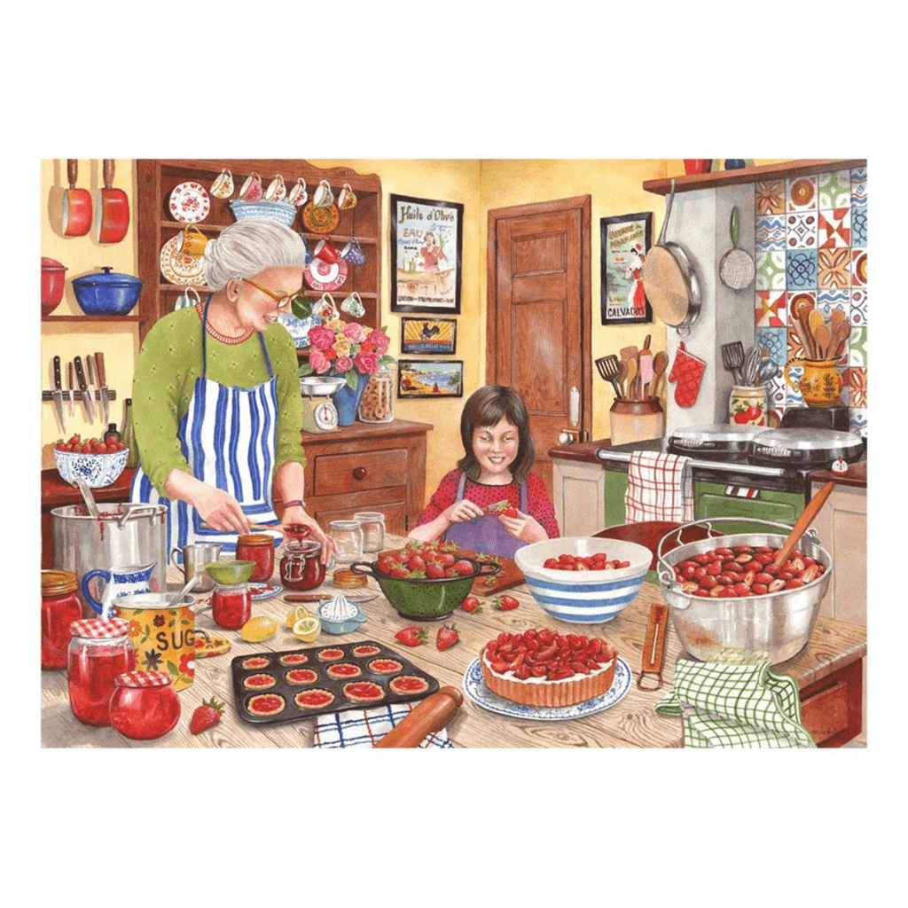 Strawberry Jam - 250 Large Piece Jigsaw Puzzle
